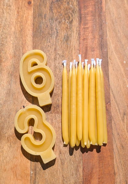 Mini Hand-Dipped Candles