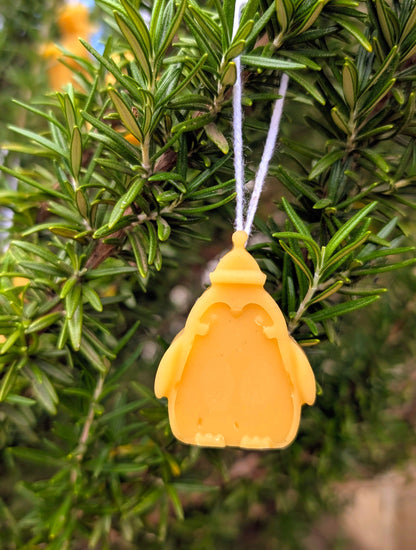 Beeswax Christmas Ornament/Candle - Petite