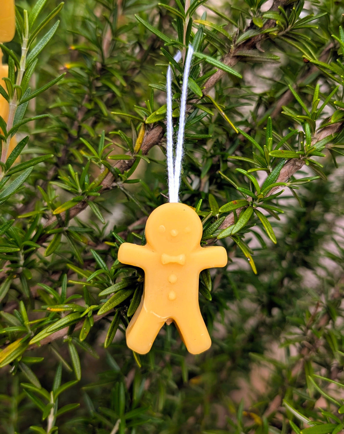 Beeswax Christmas Ornament/Candle - Petite