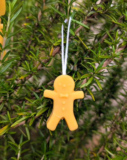 Beeswax Christmas Ornament/Candle - Petite