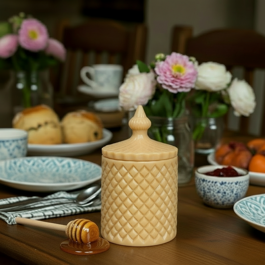 Beeswax Honey Pot - Large